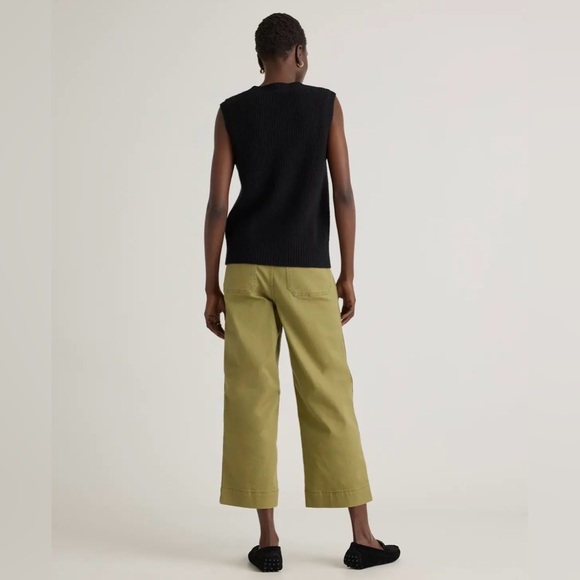 NWT! QUINCE Women’s Mongolian Cashmere Fisherman
Sweater Vest Black Size Small - Picture 10 of 11